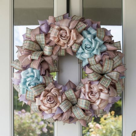 Spring time Floral Wreath